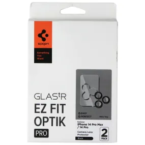 Spigen GLAStR EZ Fit Optik Pro Lens Protector for iPhone 14 Pro Max/14 Pro - Blk