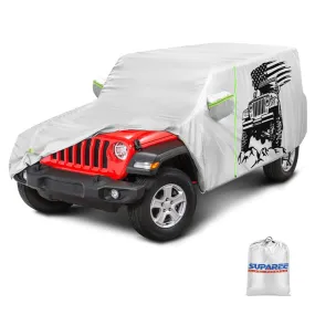 Suparee New Jeep Cover Waterproof for 2007-Later Wrangler JK JL 4 Door