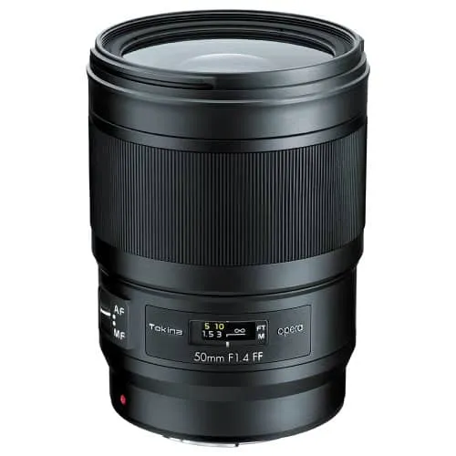 Tokina opera 50mm f/1.4 Lens - Canon EF Mount