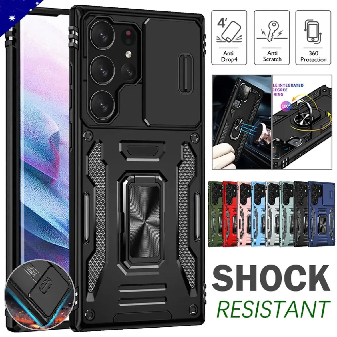 Tough Armour Tactical Grade Protection Rear Case for iPhone