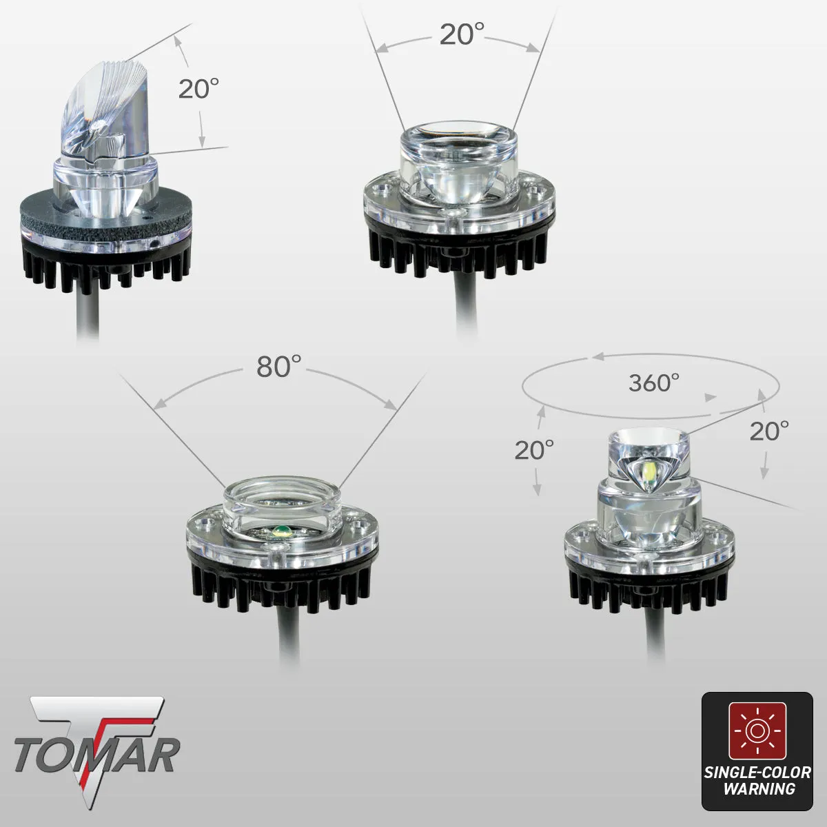 UC-LED Single-LED Undercover Hide-Away LED Light