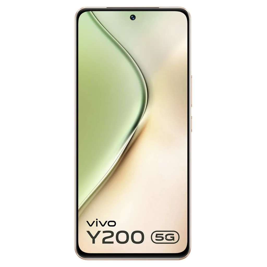 Vivo Y200 5G Smartphone 8GB RAM 256GB Storage Desert Gold