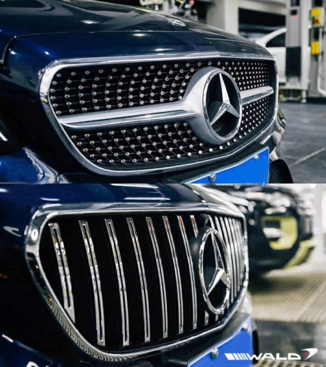 Wald Maybach Front Grill for Mercedes-Benz C213 E-Class Coupe