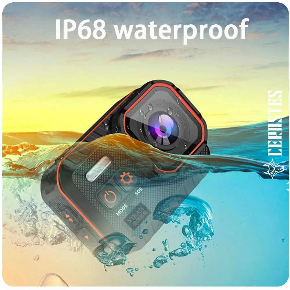 Waterproof Action Camera 4K60FPS with Remote Control
