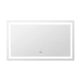 Welba LED Rectangle Bathroom Mirror Anti-fog Makeup Wall Mirrors 1200x700mm