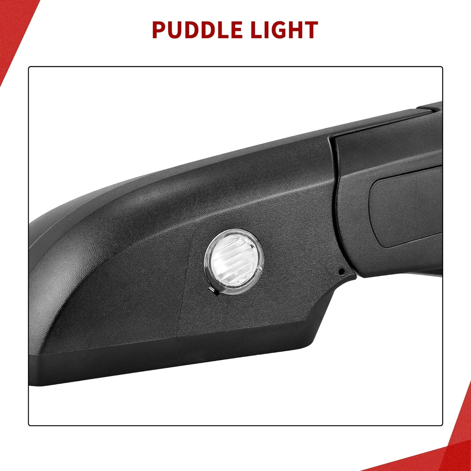 YITAMOTOR® 2007-2013 Toyota Tundra Right Passenger Side Mirror with Power Heated Manual Folding